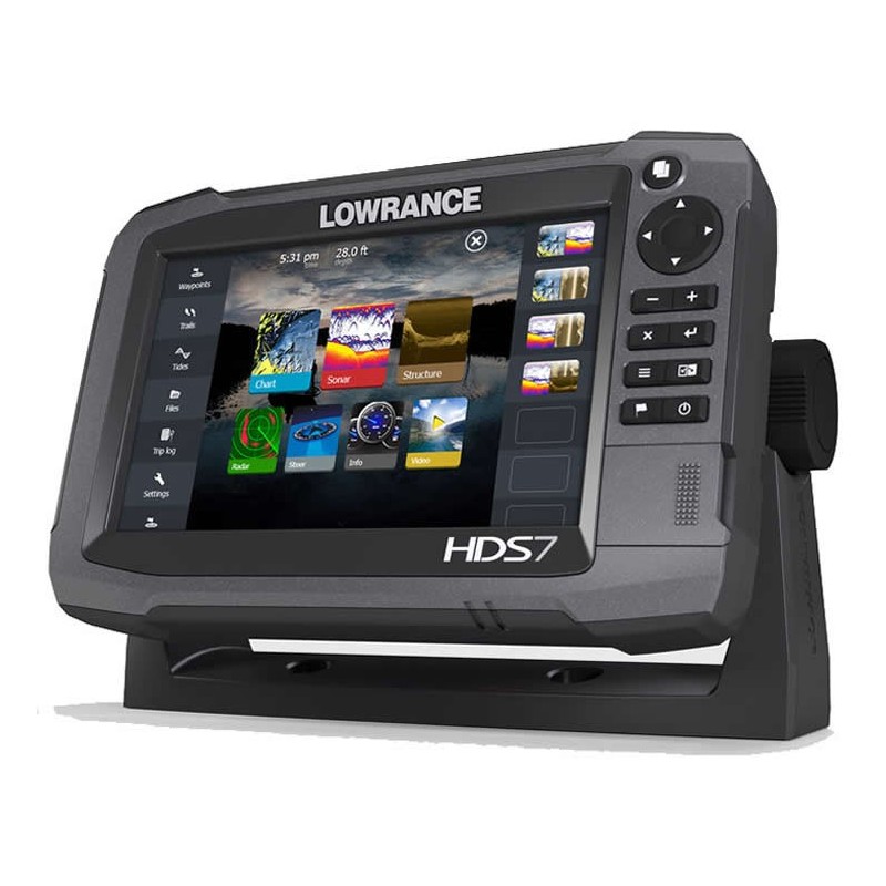Pack Lowrance HDS-7 con transductor pasacasco P319