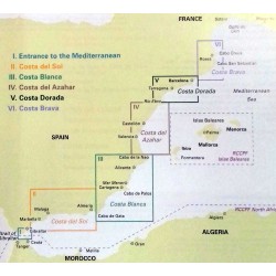 Imray guía España Mediterráneo