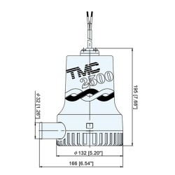 12V TMC submersible bilge pump.