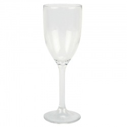 Polycarbonate wine glass
